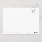 Arlington Row, Cotswolds, 'Bibury' Text Postkarte (Rückseite)