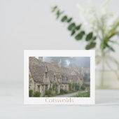 Arlington Row Häuser, Bibury in Cotwolds Postkarte (Stehend Vorderseite)