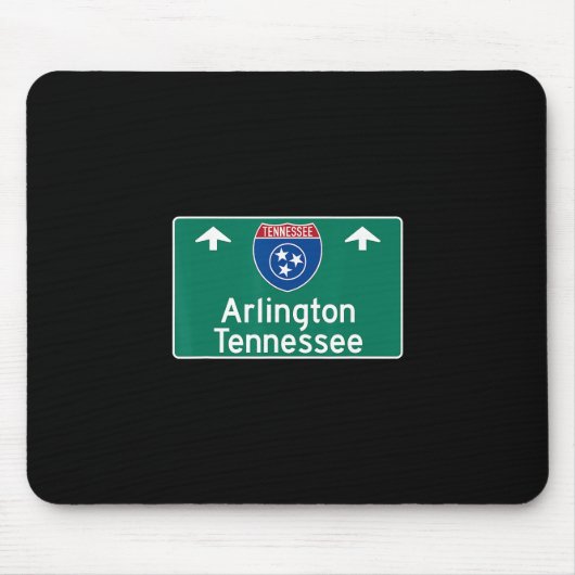 Arlington Tennessee Interstate Highway Urlaub So Mousepad (Vorne)