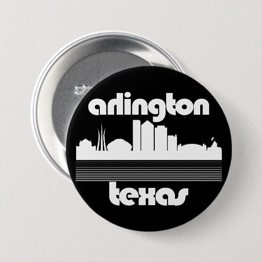 Arlington, Texas Button (Vorne & Hinten)