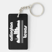 Arlington, Texas Schlüsselanhänger (Rückseite)