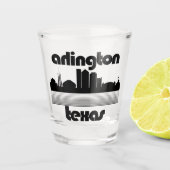 Arlington, Texas Schnapsglas (Vorderseite)
