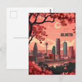 Arlington Texas Travel Postkarte (Vorne/Hinten)