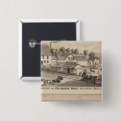 Arlington Vermont Button (Vorne & Hinten)