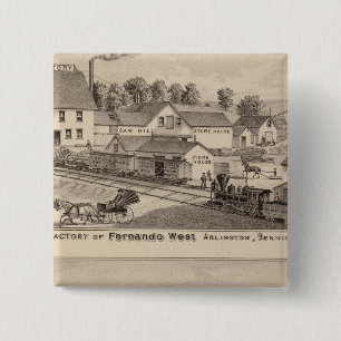 Arlington Vermont Button