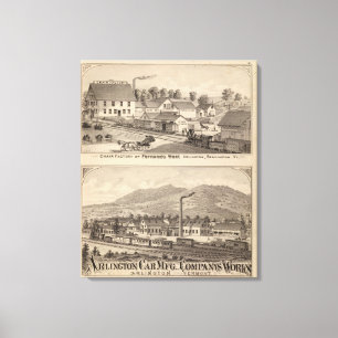 Arlington Vermont Leinwanddruck
