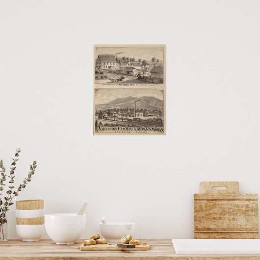 Arlington Vermont Poster (Küche)