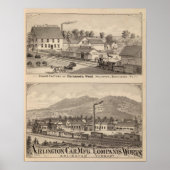 Arlington Vermont Poster (Vorne)