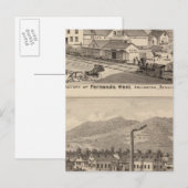 Arlington Vermont Postkarte (Vorne/Hinten)