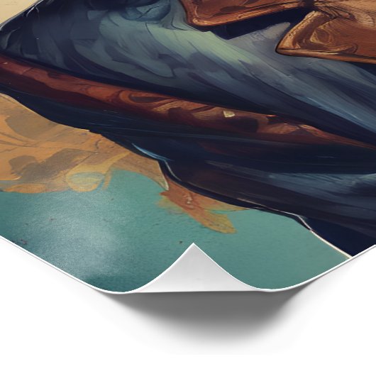 Arlo, der Löwe Poster (Ecke)