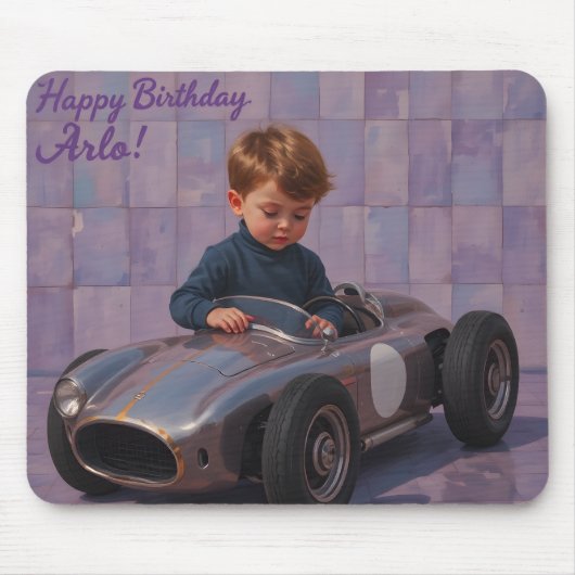 ARLO ~ Und sein RACING CAR ~ Mousepad (Vorne)