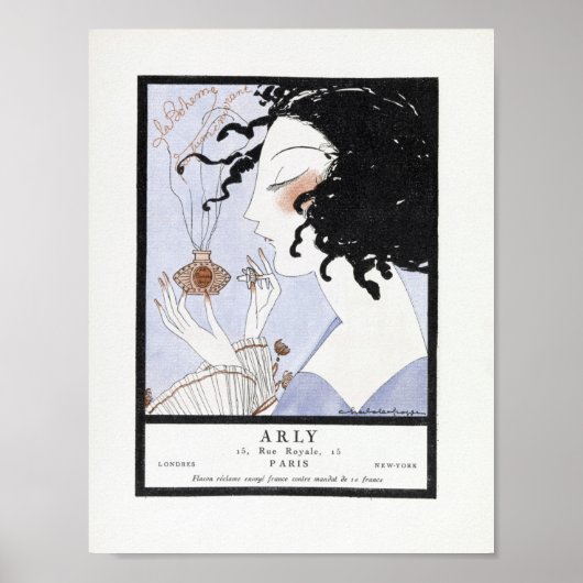 Arly Parfüm "La Bohème" Poster (Vorne)