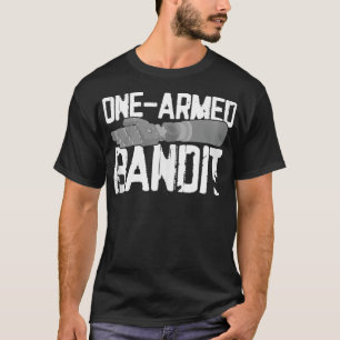Arm Amputee Funny Spaß Amputation Support Joke G T-Shirt