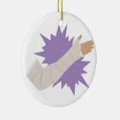 Arm-Form Keramik Ornament (Rechts)