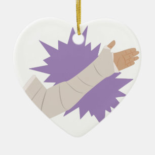 Arm-Form Keramik Ornament