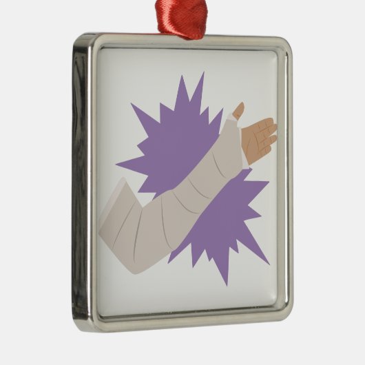 Arm-Form Silbernes Ornament (Rechts)