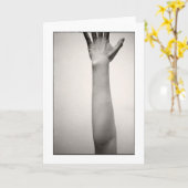 ARM-Grußkarte Karte (Gelbe Blume)