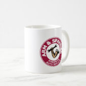 Arm-u. Schlüssel-grundlegende Tasse - 11 Unze (VorderseiteRechts)