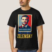 Arm Ukraine jetzt, Volodymyr Zelensky T - Shirt (Vorderseite)