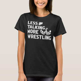 Arm-Wrestler-Arm-Wrestling weniger sprechen mehr w T-Shirt