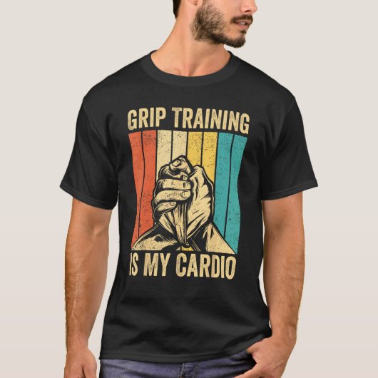 Arm Wrestling Arm Wrestler Grip Training Is My Car T-Shirt (Vorderseite)