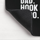 Arm Wrestling Arm Wrestler Husband. Dad. Hook Lege Mousepad (Ecke)