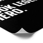 Arm Wrestling Arm Wrestler Husband. Dad. Hook Lege Poster (Ecke)