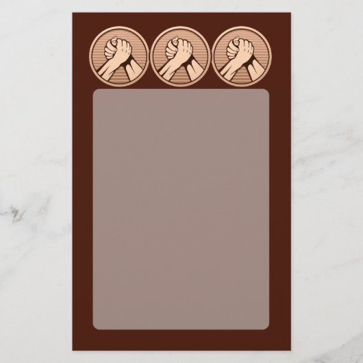 Arm Wrestling Bronze Flyer (Vorne)