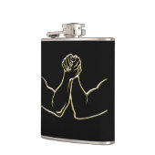 Arm-Wrestling Flachmann (Links)