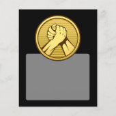 Arm Wrestling Gold Flyer (Hinten)