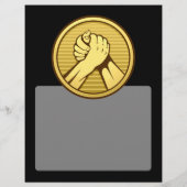 Arm Wrestling Gold Flyer (Hinten)