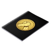 Arm Wrestling Gold Notizblock (Linke Seite)