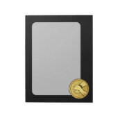 Arm Wrestling Gold Notizblock (Rotiert)