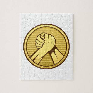 Arm Wrestling Gold Puzzle