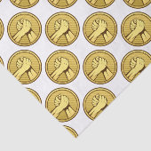 Arm Wrestling Gold Seidenpapier (Ausschnitt)