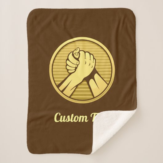 Arm Wrestling Gold Sherpadecke (Vorderseite)
