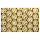 Arm Wrestling Gold Stoff (Fat Quarter (45,7 x 55,9 cm))