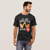 Arm Wrestling Ich bewaffne Wrestle Sie für 5 T-Shi T-Shirt (Vorne ganz)