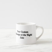 Arm Wrestling Silver Espressotasse (Rechts)