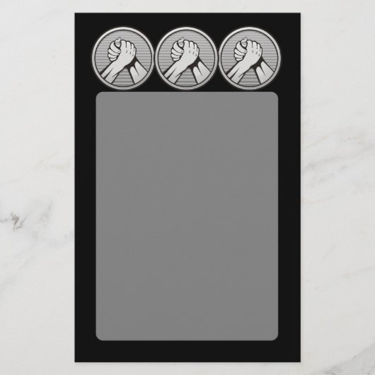 Arm Wrestling Silver Flyer (Vorne)