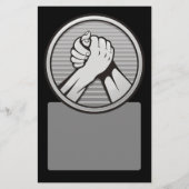 Arm Wrestling Silver Flyer (Hinten)