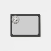 Arm Wrestling Silver Post-it Klebezettel (Vorderseite)