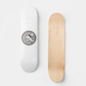 Arm Wrestling Silver Skateboard (Vorderseite)