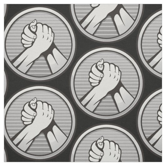 Arm Wrestling Silver Stoff (Muster)