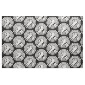 Arm Wrestling Silver Stoff (Fat Quarter (45,7 x 55,9 cm))