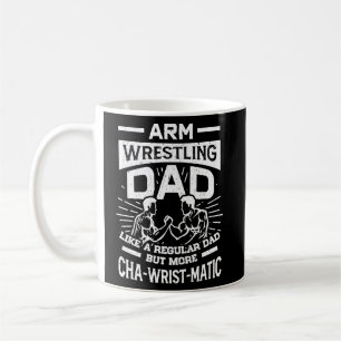 Arm Wrestling Vater wie ein regulärer Vater mehr C Kaffeetasse