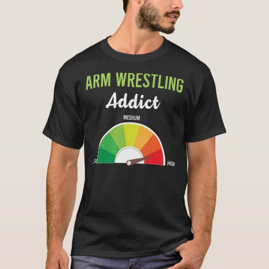 Arm Wrestling Wrestler Armwrestler Armwrestler T-Shirt (Vorderseite)