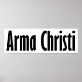 Arma Christi Poster (Vorne)