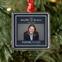 Arma Dei Foto Ornament Aus Metall