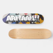 Armaan! Graffiti Custom Personalisiert Skateboard (Horizontal)
